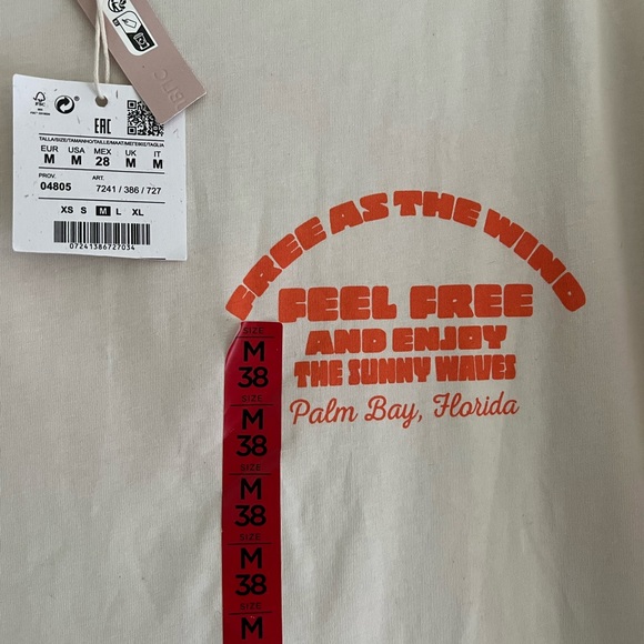 Pacific Republic T-shirt with print Size M - Picture 3 of 5